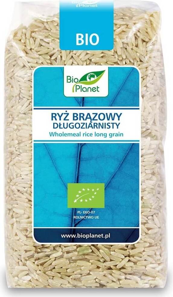 Riz complet sans gluten à grains longs BIO 500 g - BIO PLANET