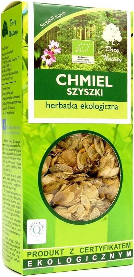 Thé de cônes de houblon BIO 25 g - CADEAUX DE LA NATURE