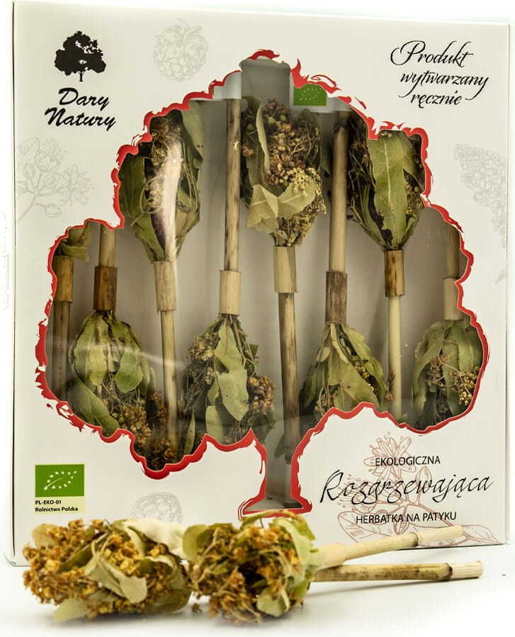 Thé chauffant BIO sur stick (8 x 25 g) - CADEAUX DE LA NATURE