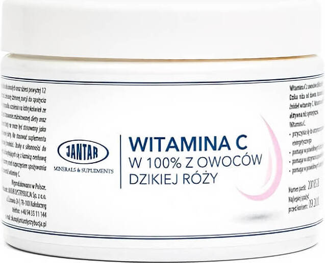 Vitamine C de rose musquée en poudre 300 g - JANTAR