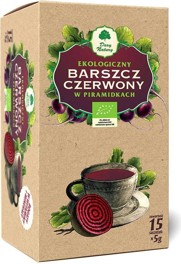 Bortsch BIO pyramides (15 x 5 g) - CADEAUX DE LA NATURE