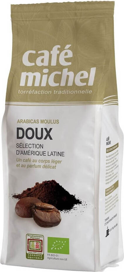 Café moulu arabica commerce équitable BIO 250 g - CAFE MICHEL