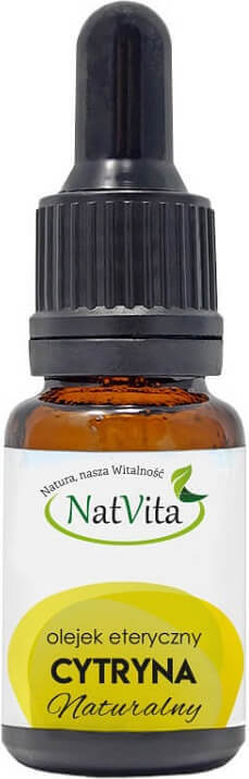 Huile essentielle naturelle de citron 10ml NATVITA