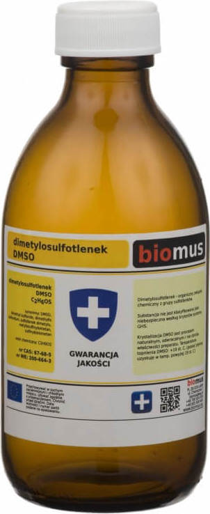 Diméthylsulfoxyde dmso flacon verre 250g BIOMUS