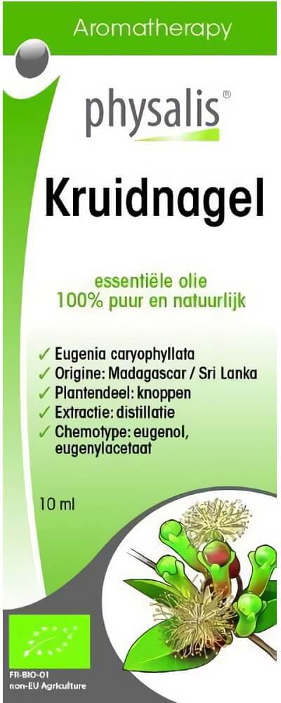 Huile essentielle de clou de girofle (kruidnagel) BIO 10 ml - PHYSALIS