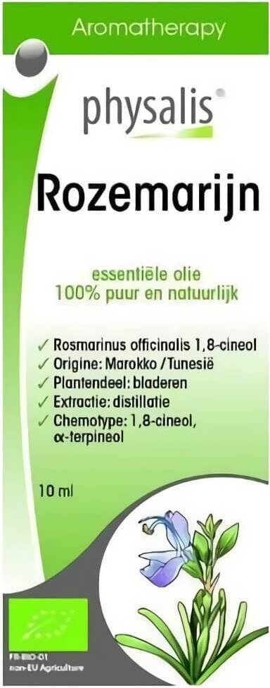 Huile essentielle de Romarin (romarin) BIO 10 ml - PHYSALIS