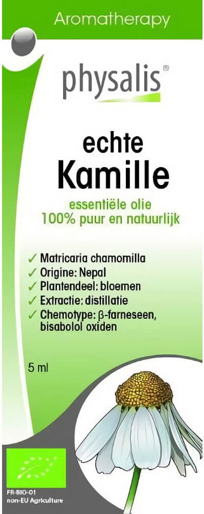 Huile essentielle Echte kamille (camomille) BIO 5 ml - PHYSALIS