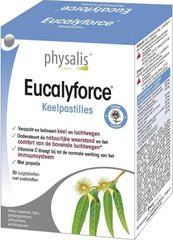 Eucalyforce (pastilles pour la gorge à l'eucalyptus) 30 pastilles - PHYSALIS