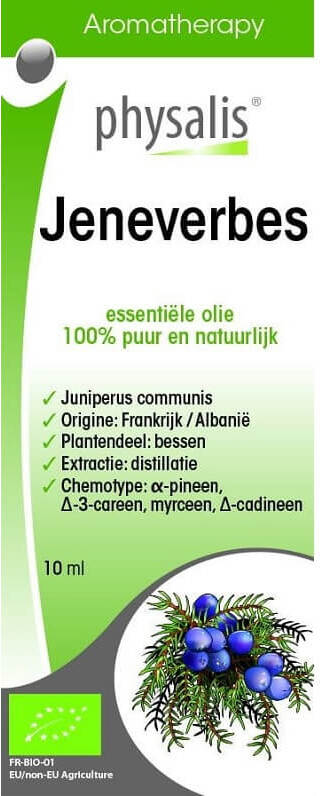 Huile essentielle de Genévrier (genévrier commun) BIO 10 ml - PHYSALIS