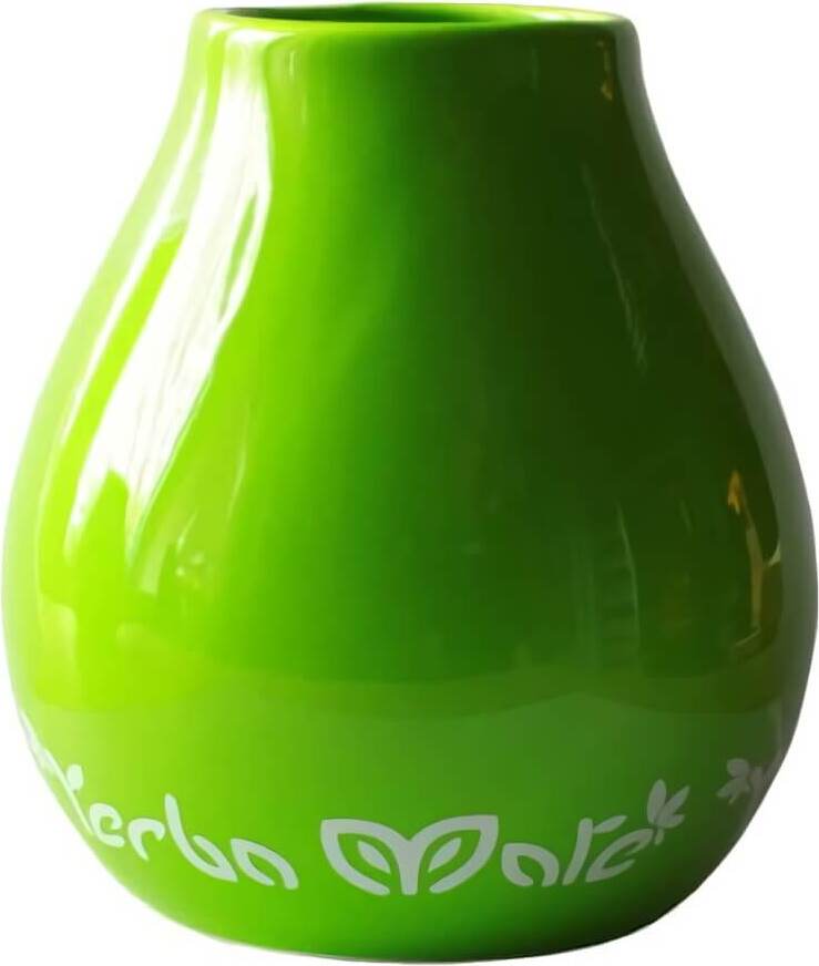 Matero en céramique verte 350 ml - MATE ORGANIQUE VERT