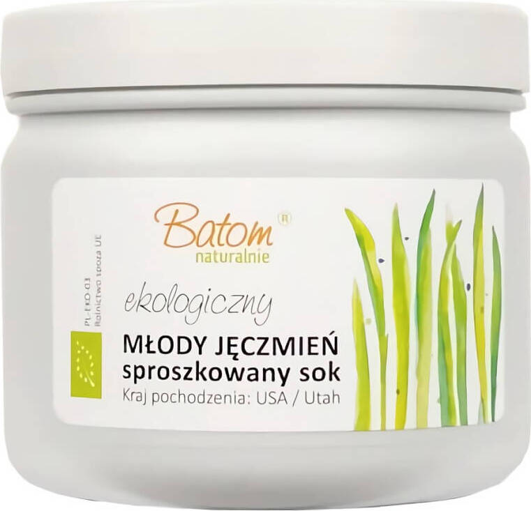 Orge jeune, jus en poudre BIO 100 g - BATOM