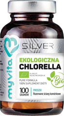 Poudre de Chlorelle BIO 100g MYVITA SILVER PURE