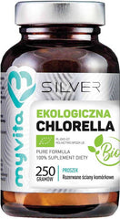 Poudre de Chlorelle BIO 250g MYVITA SILVER PURE