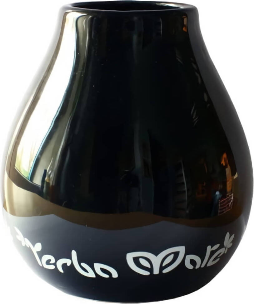 Matero céramique noir 350 ml - MATE BIO VERT