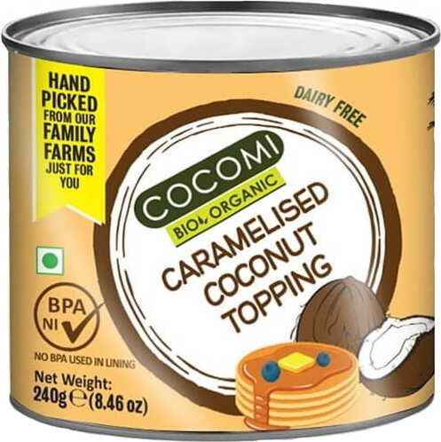 Crème de coco caramélisée en conserve BIO 240 g - COCOMI