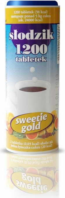 Un édulcorant 1 200 pastilles DOMOS sweetie gold