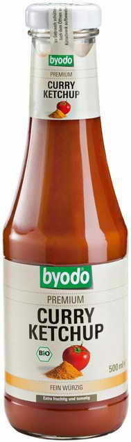 Ketchup au curry BIO 500 ml BYODO