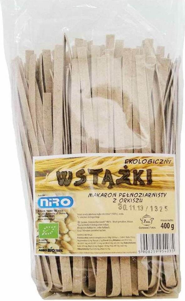 Ruban pâtes épeautre 400 g BIO NIRO