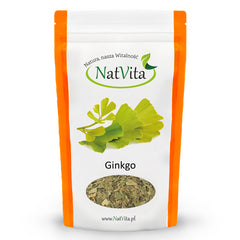 Ginkgo biloba japonais feuilles coupées 100g NATVITA