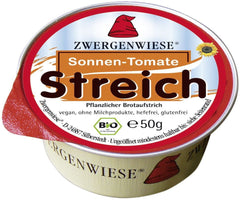 Pâte de tournesol aux tomates séchées sans gluten BIO 50 g - ZWERGENWIESE