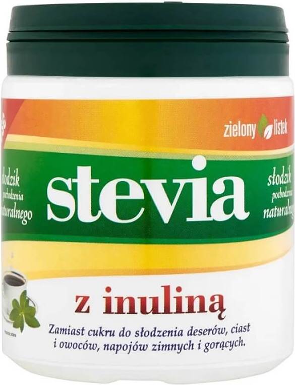 Édulcorant à l'inuline 140 g stévia GREEN LEAF