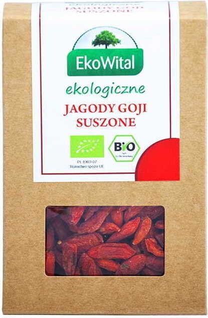 Baies de goji séchées BIO 75 g EKOWITAL