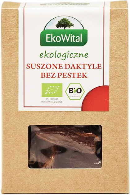 Dattes séchées dénoyautées BIO 150 g EKOWITAL