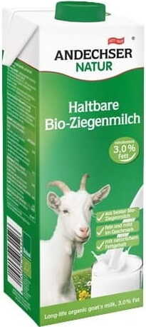 Lait de chèvre 3% BIO 1000 ml ANDECHSER NATUR