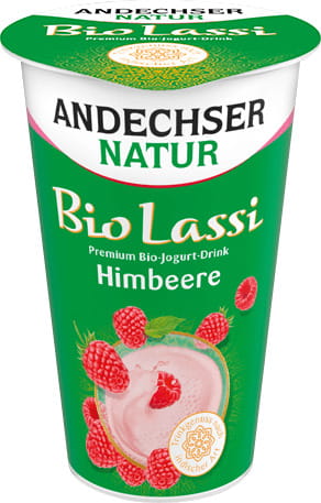 Yaourt Lassi Framboise 35% BIO 250 g ANDECHSER NATUR