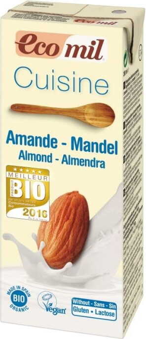 Amande alternative à la crème BIO 200 ml ECOMIL