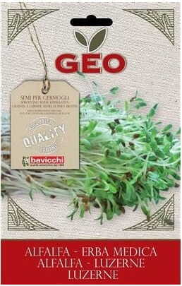 Graines à germination luzerne BIO 40 g GEO