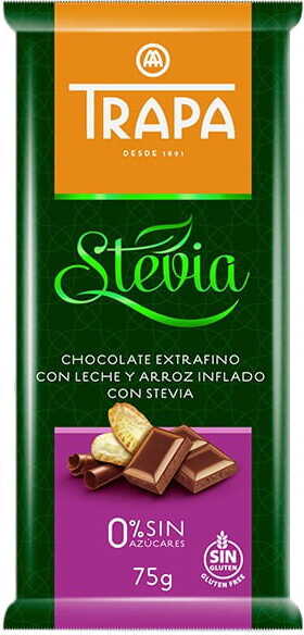 Chocolat au lait croquant 75g - TRAPA