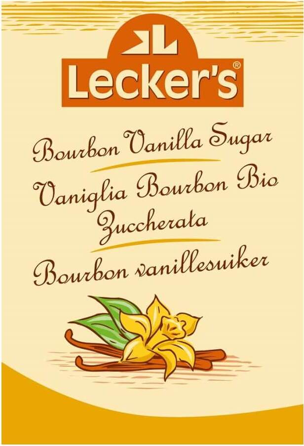 Sucre vanille Bourbon BIO 8 g LECKER'S