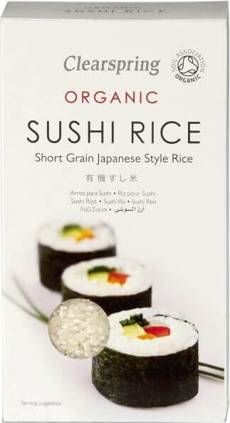 Riz à sushi BIO 500 g CLEARSPRING