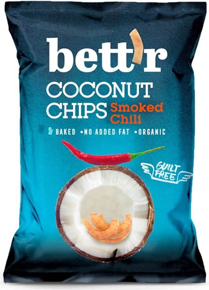 Chips de coco au piment BIO 40 g BETTR