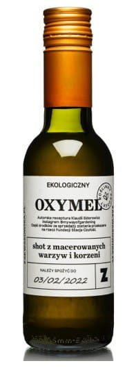 Shot de macération de légumes et racines (oxymel) BIO 250 ml - ZAKWASOWNIA