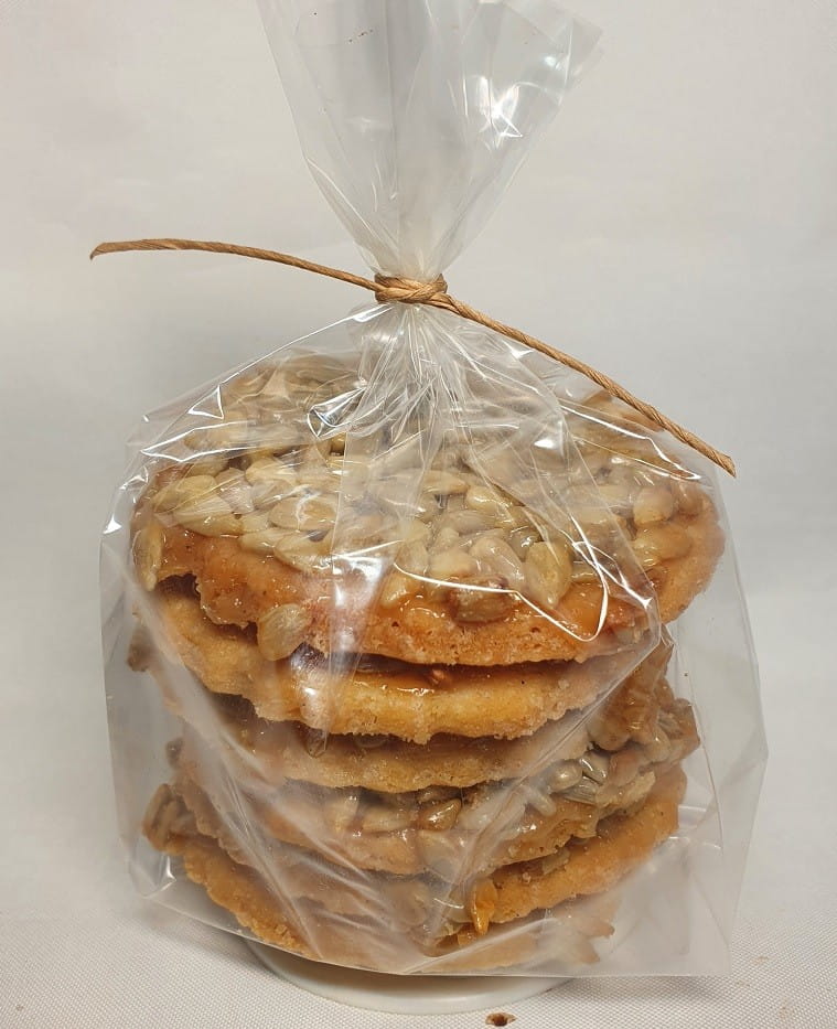 Gâteaux au beurre aux graines de tournesol et au miel BIO 150 g - CONFISERIE ZANIEWICZ