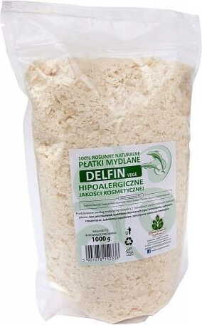 Savon naturel en flocons 100% végétal dauphin végé hypoallergénique qualité cosmétique 1000g SAVONNERIE RETOUR A LA NATURE