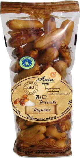 Bâtonnets feuilletés décorés au sucre BIO 70 g ANIA BIO
