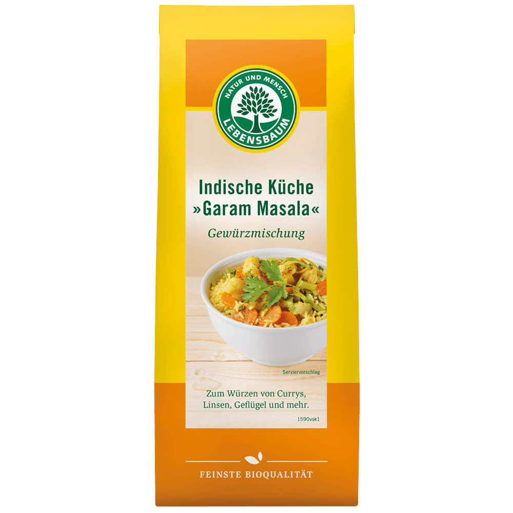 Assaisonnement garam masala BIO 40 g - LEBENSBAUM