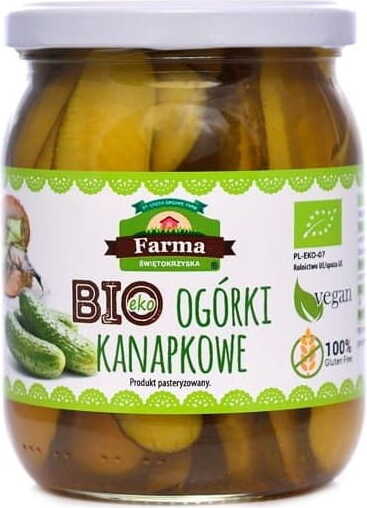 Concombres sandwich BIO 480 g - FARMA ŚWIĘTOKRZYSKA