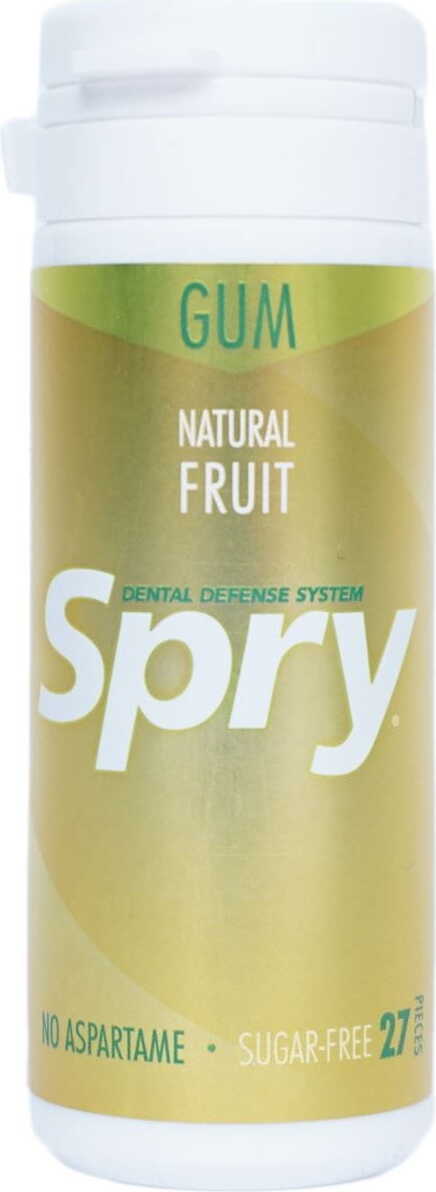 Chewing-gum au xylitol, saveur de fruits sans gluten 27 pcs (325 g) - SPRY