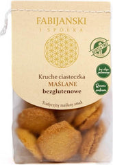 Biscuits au beurre sans gluten BIO 100 g - FABIJAŃSCY