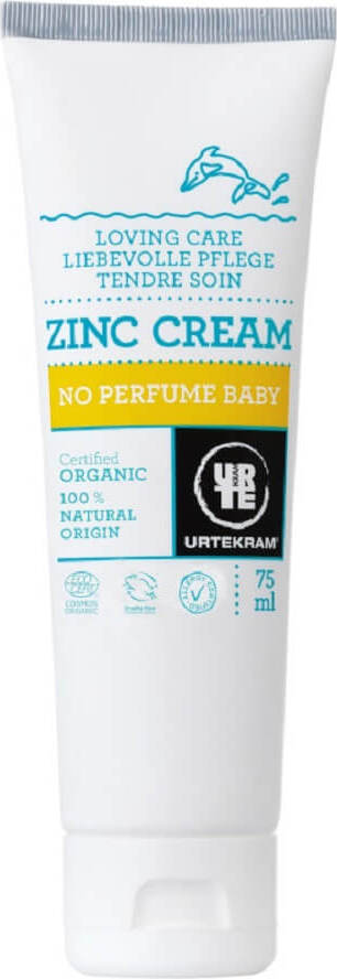 Crème au zinc pour bébés neutre BIO 75 ml URTEKRAM