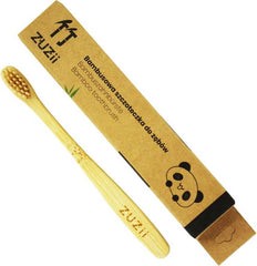 Brosse à dents enfant bambou beige - ZUZII