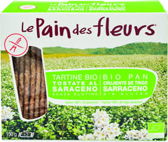 Pain croustillant au sarrasin BIO sans gluten 150 g PAIN DES FLEURS