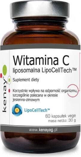 Vitamine C liposomale lipocelltech 60 gélules KENAY