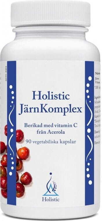 Fer järnkomplex 25mg 90 gélules HOLISTIQUE