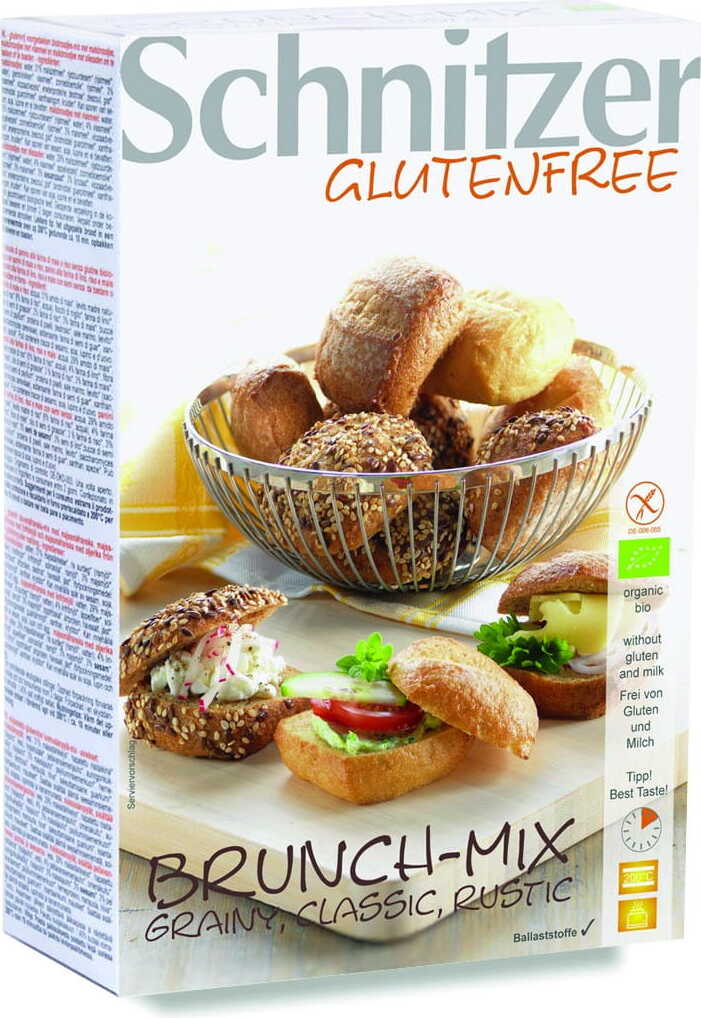 Mélange de pains au maïs sans gluten BIO 200 g SCHNITZER