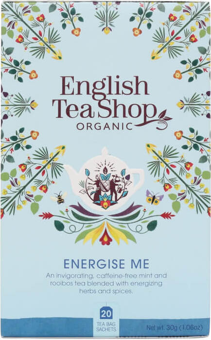 Thé Energize me 20x1.5 g BIO 30 g ENGLISH TEA SHOP